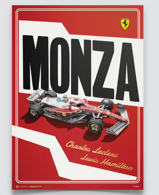 Gran Tour Coffee Prize Giveaway – Win an Scuderia Ferrari HP - Official Poster