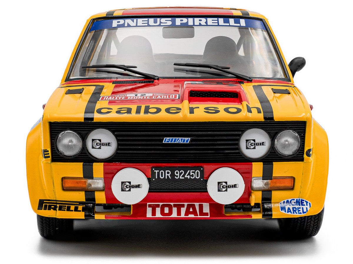 Fiat 131 Abarth #12 Michele Mouton - Annie Arrii "Rallye de Monte-Carlo" (1980) "Competition" Series 1/18 Diecast Model Car by Solido