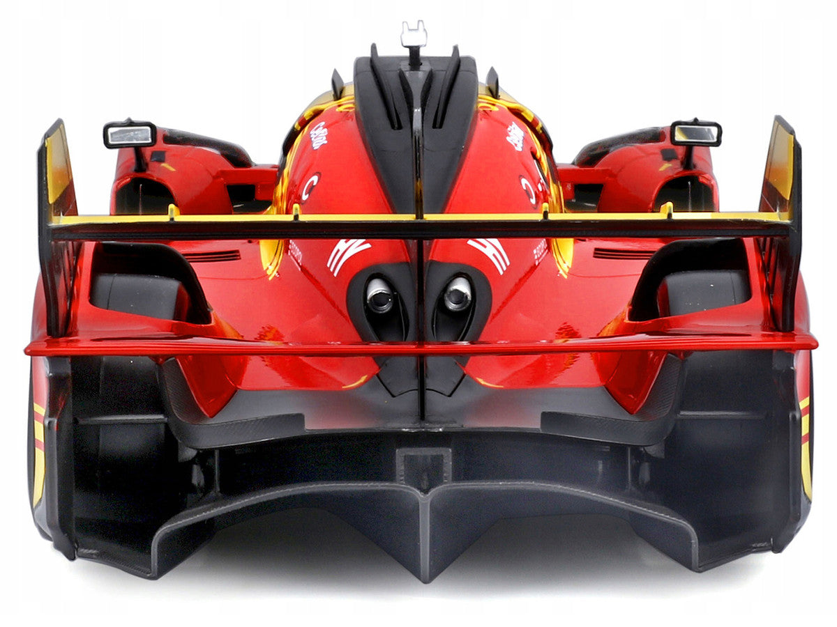 Ferrari 499P #50 Antonio Fuoco - Miguel Molina - Nicklas Nielsen "Ferrari AF Corse" Winner "24 Hours of Le Mans" (2024) "Racing" Series 1/18 Diecast Model Car by Bburago-1