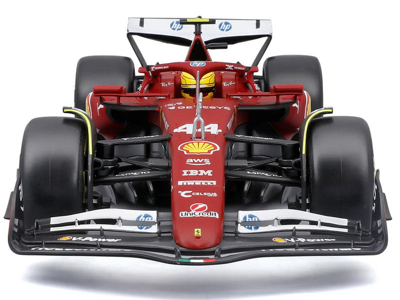 Ferrari SF-25 #44 Lewis Hamilton Formula One F1 World Championship (2025) "Formula Racing" Series 1/18 Diecast Model Car by Bburago-2