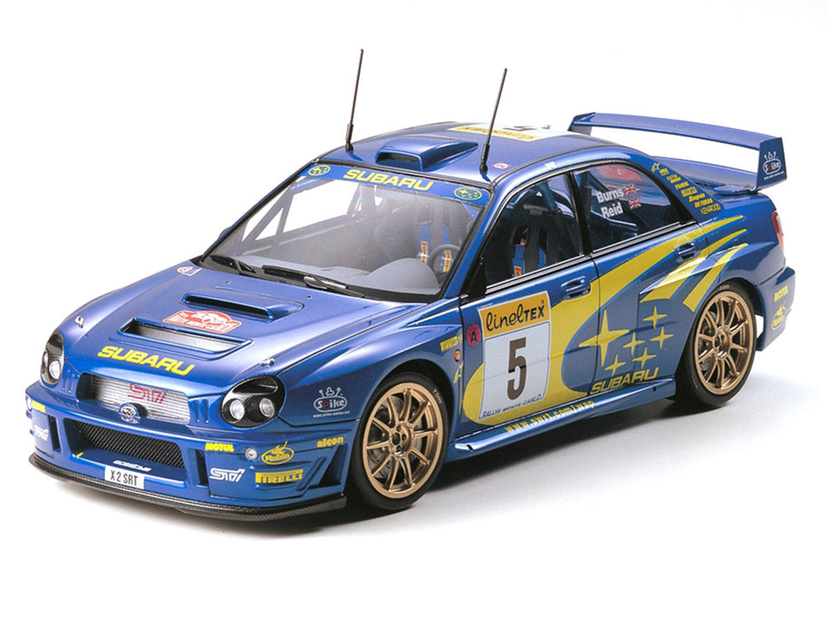 Model Kit Subaru Impreza "WRC" (2001) 1/24 Scale Model by Tamiya-1
