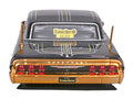 1964 Chevrolet Impala SS Lowrider Black Metallic with Gold Graphics and Gray Interior "Lowriders" "Maisto Design" Series 1/26 Diecast Model Car by Maisto-0