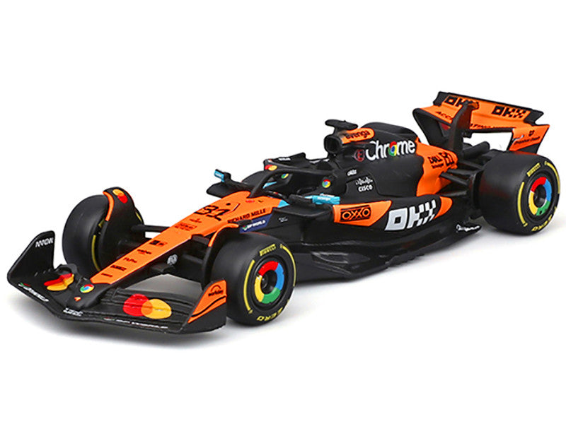 McLaren MCL39 #81 Oscar Piastri "OKX" Formula One F1 "Australian GP" (2025) "Race" Series 1/43 Diecast Model Car by Bburago-0