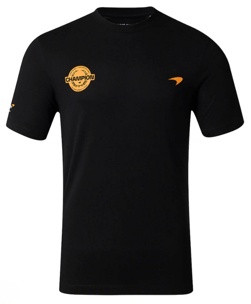 2025 McLaren F1 Mens Lando Norris Champion T-Shirt