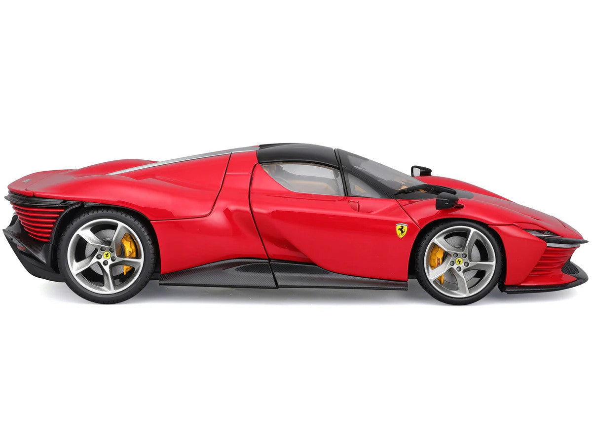 Ferrari Daytona SP3 Red with Black Top "Signature Series" 1/18 Diecast Model
