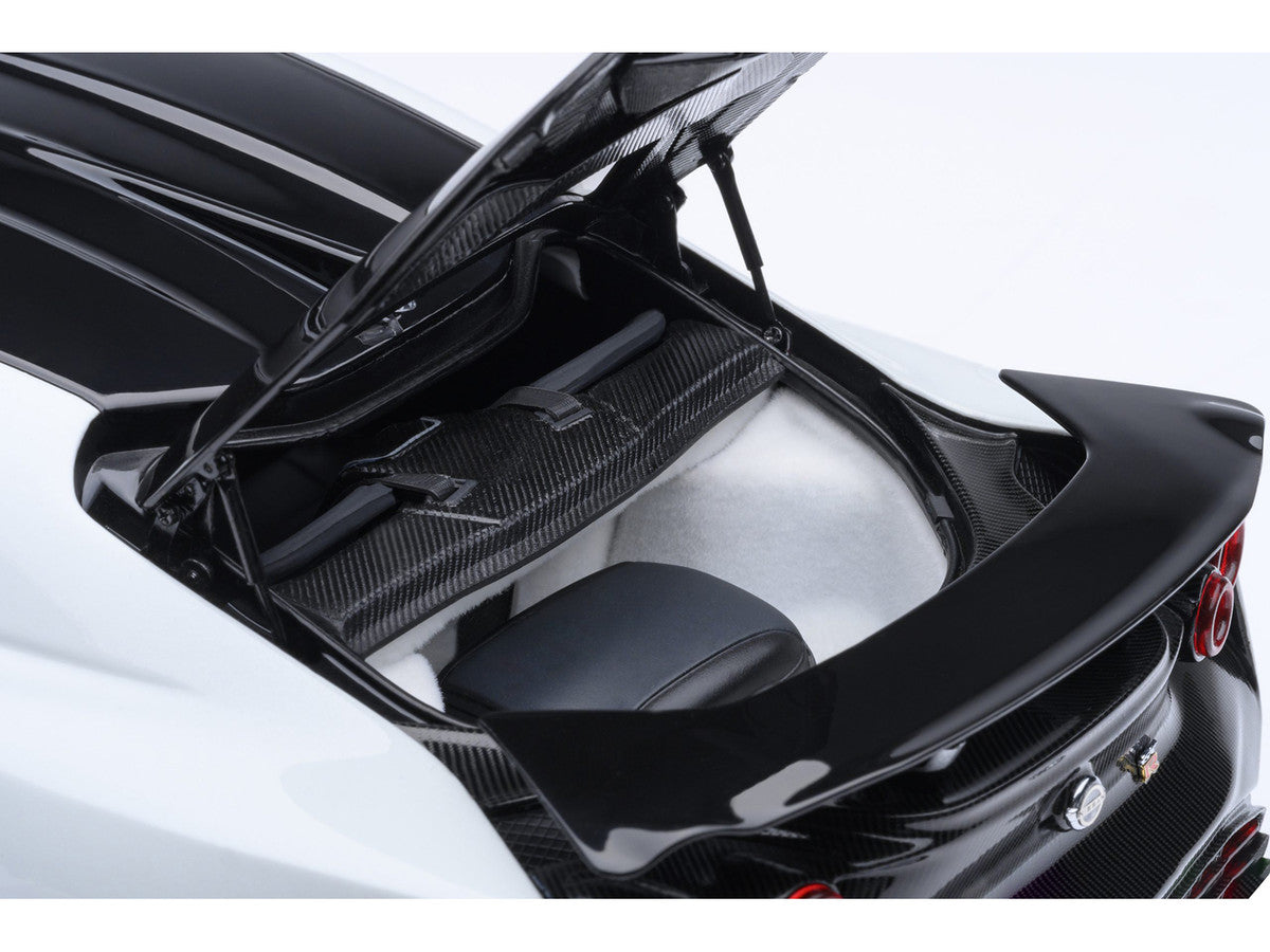 Nissan GT-R50 By ItalDesign Black and White Metallic 1/18 Model Car by Autoart-1