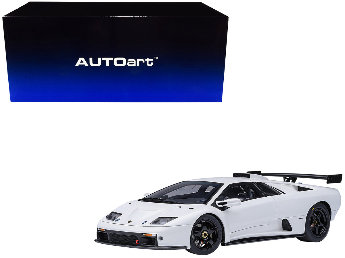 Lamborghini Diablo GTR Impact White 1/18 Model Car by Autoart-4