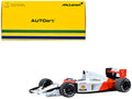 McLaren Honda MP4/6 #1 Ayrton Senna 2nd Place Formula One F1 Japanese GP (1991) (without McLaren Logo) 1/18 Model Car by Autoart
