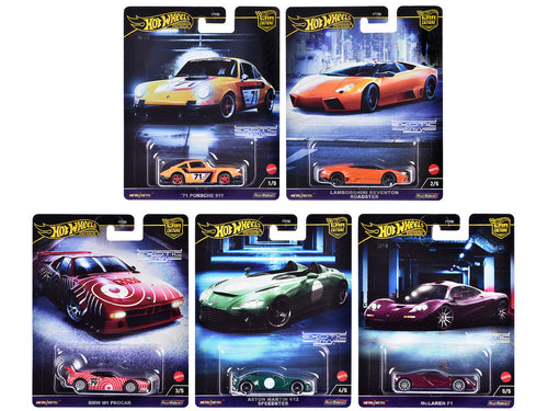 "Exotic Envy" 5 piece Set "Car Culture" 2024 Series G Diecast Model Cars by Hot Wheels-0