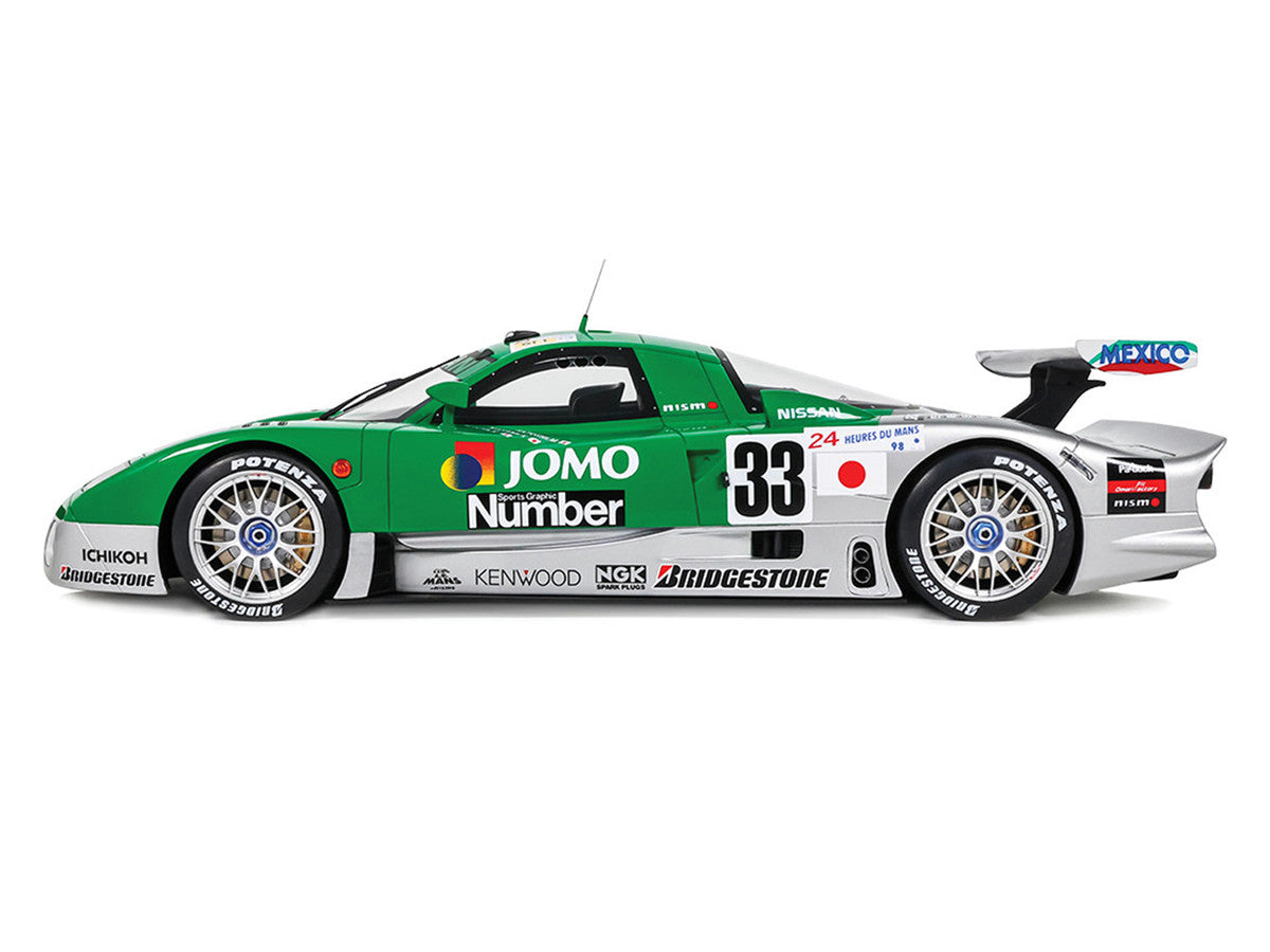 Nissan R390 GT1 #33 Satoshi Motoyama - Takuya Kurosawa - Masami Kageyama "NISMO" "24 Hours of Le Mans" (1998) 1/18 Model Car by GT Spirit-0