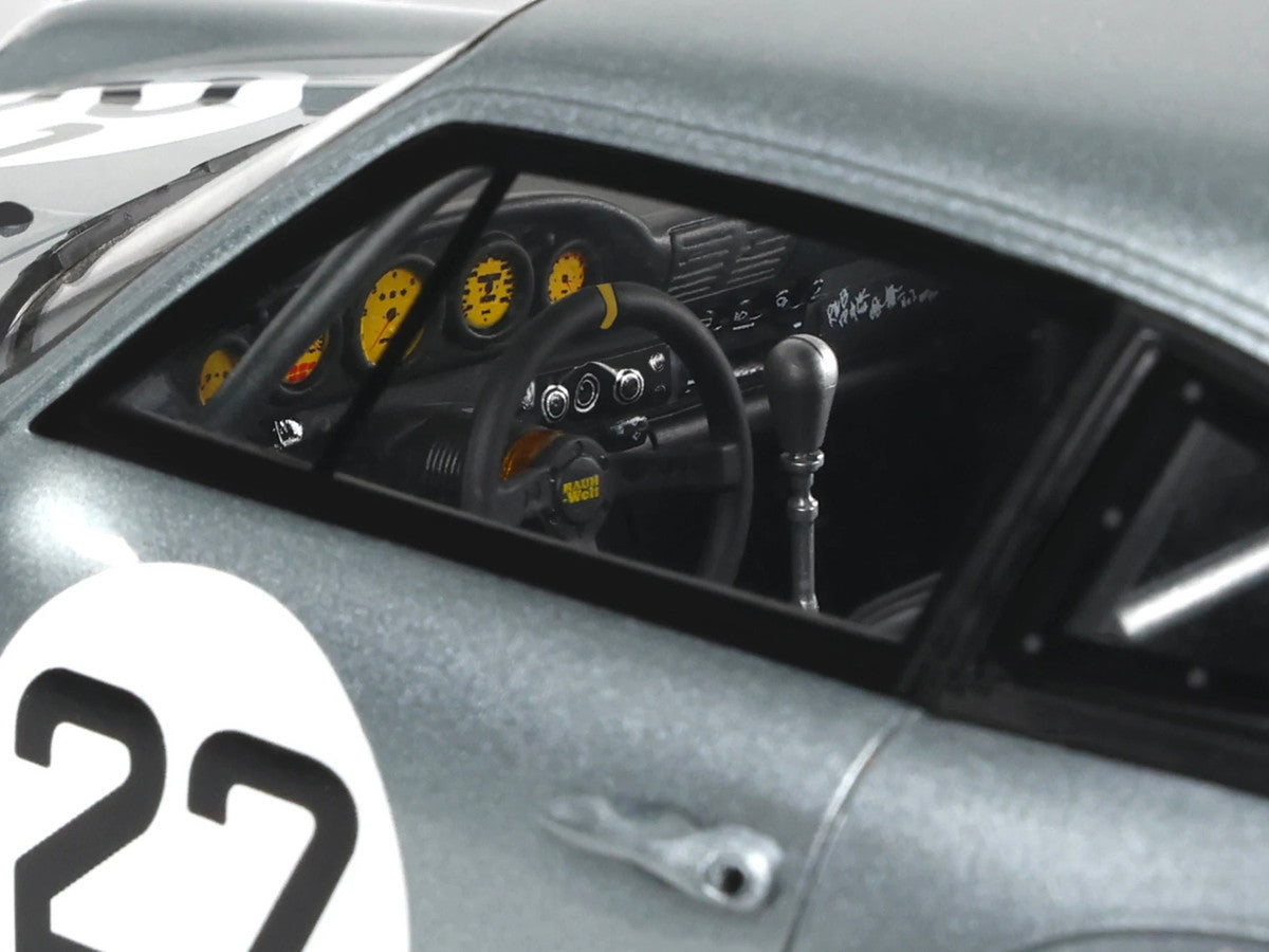2024 RWB Yuiitsumuni #27 Silver Metallic 1/18 Model Car by GT Spirit-2