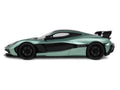2024 Rimac Nevera R Green Metallic with Black Top 1/18 Model Car by GT Spirit-0
