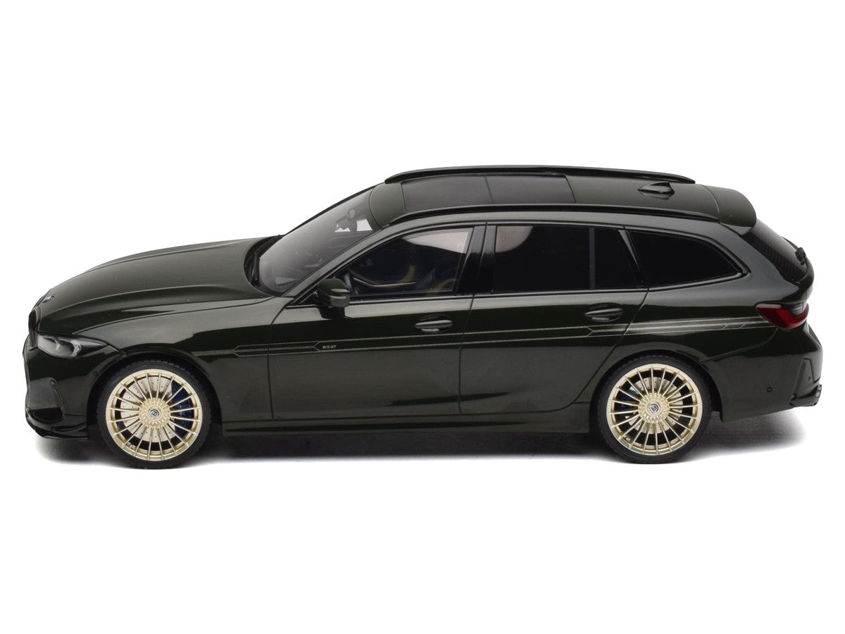 2025 BMW Alpina B3 GT Touring Green Metallic 1/18 Model Car by GT Spirit-2