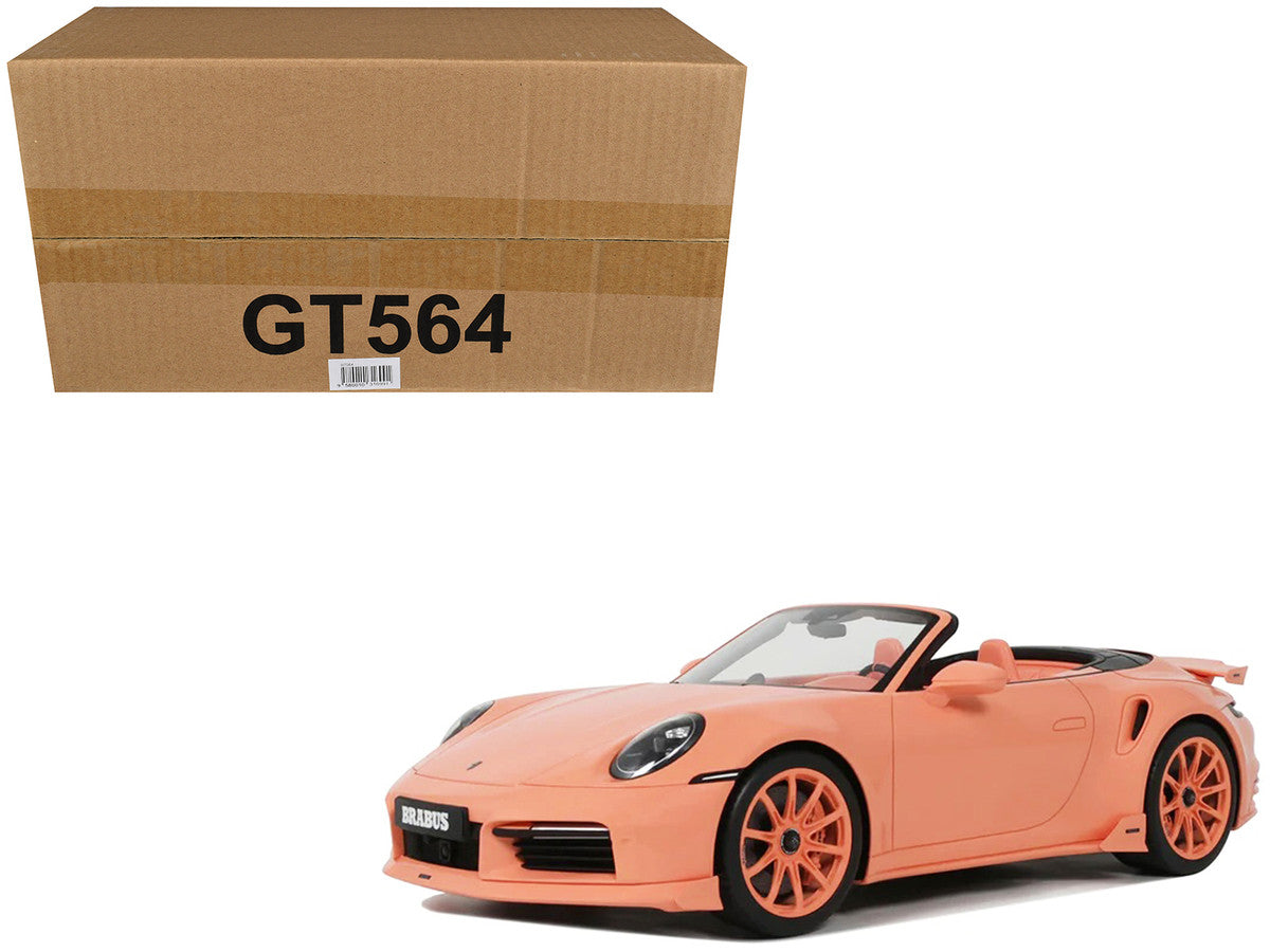 2024 Brabus 900 Peetch Pink with Pink Interior 1/18 Model Car by GT Spirit-0