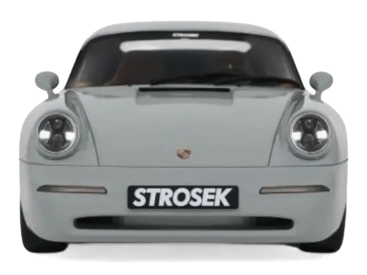 2023 Strosek Mega 30 Speedster (Porsche 911) Classic Gray 1/18 Model Car by GT Spirit-2
