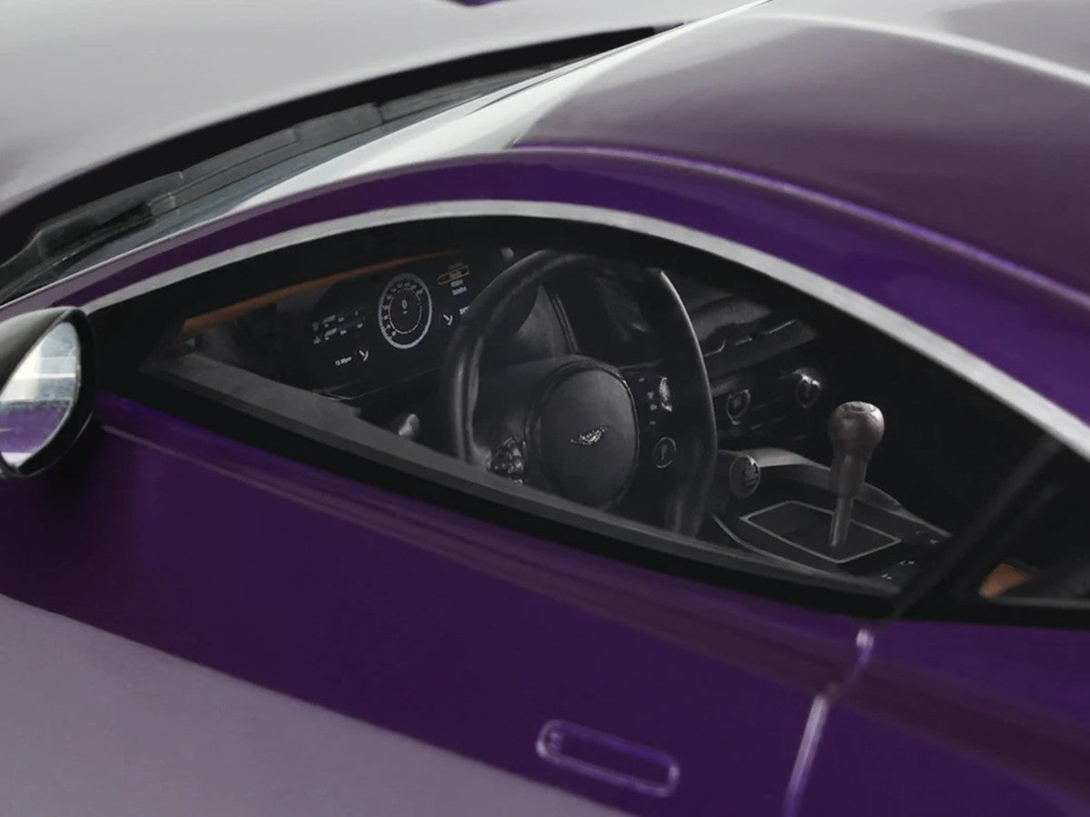 2023 Aston Martin Valour Purple Metallic 1/18 Model Car by GT Spirit-3