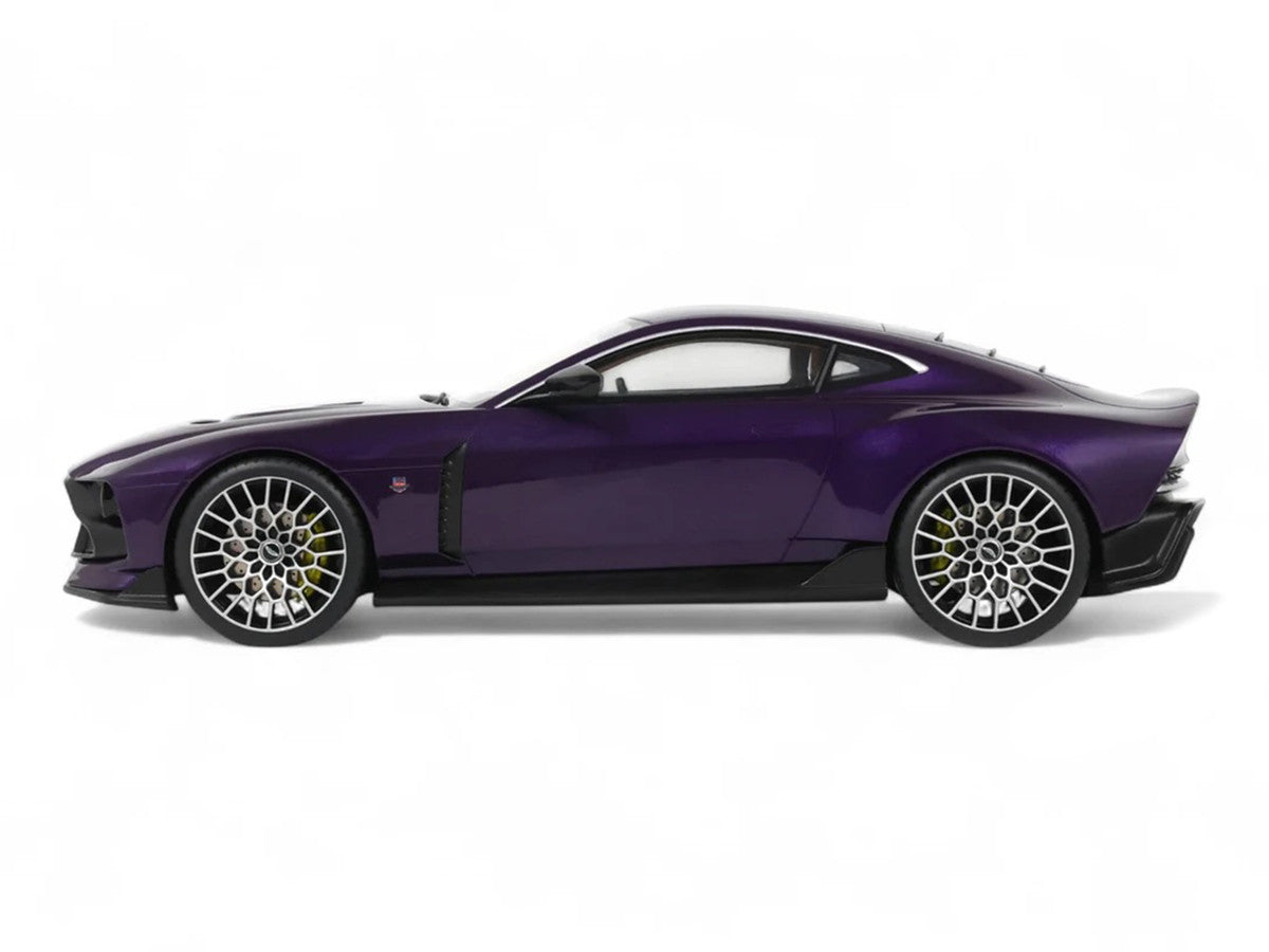 2023 Aston Martin Valour Purple Metallic 1/18 Model Car by GT Spirit-1