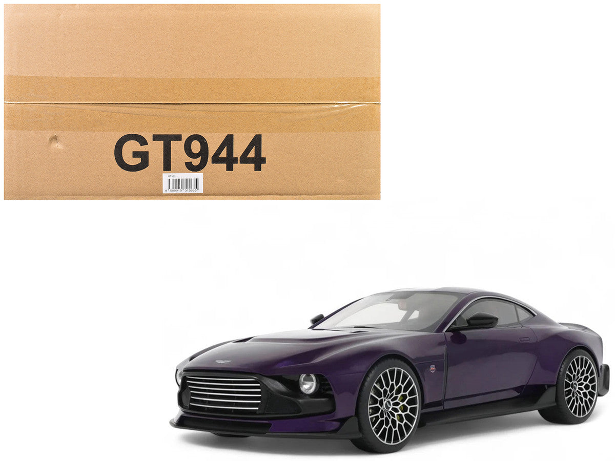 2023 Aston Martin Valour Purple Metallic 1/18 Model Car by GT Spirit-4