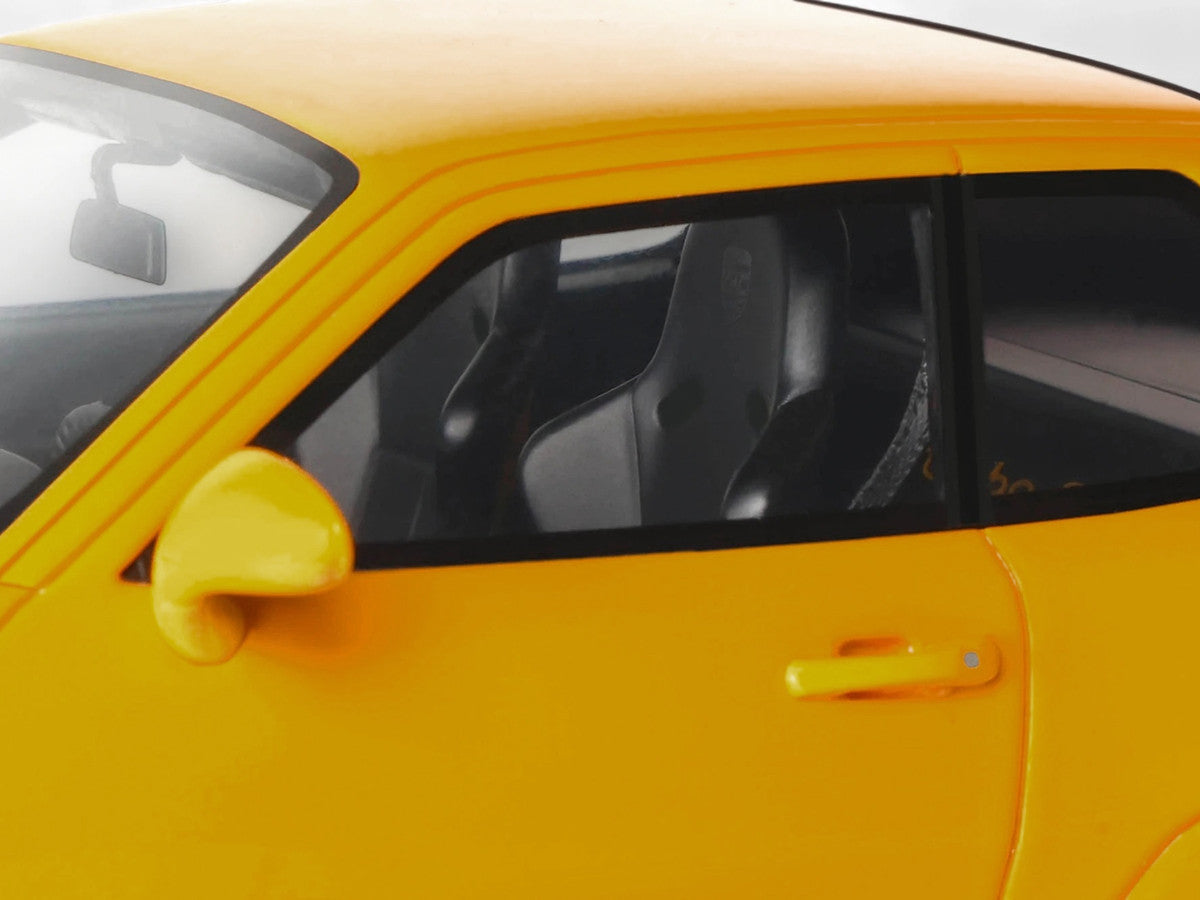 1993 Porsche 968 Turbo S Yellow 1/18 Model Car by GT Spirit-2