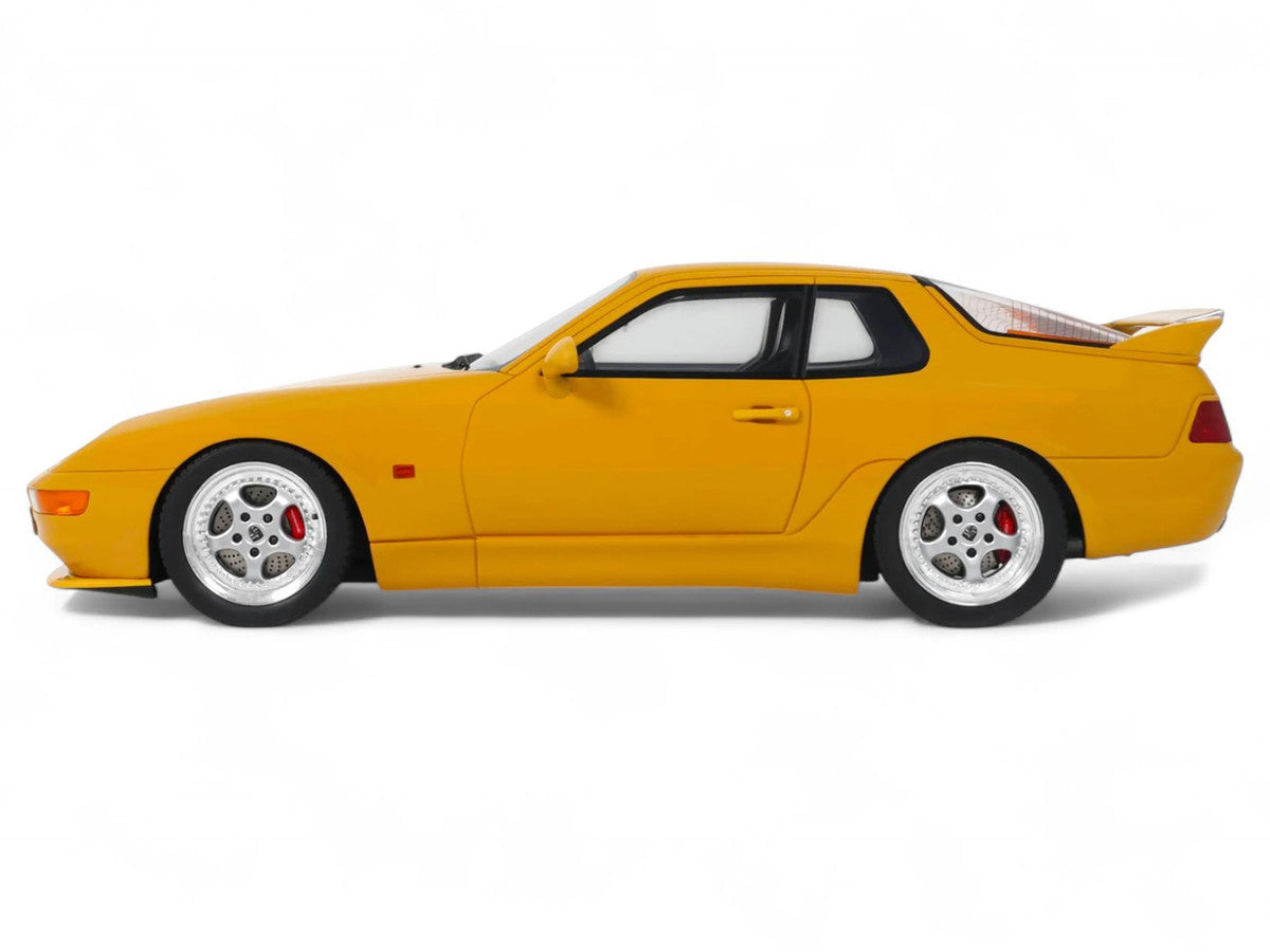 1993 Porsche 968 Turbo S Yellow 1/18 Model Car by GT Spirit-3