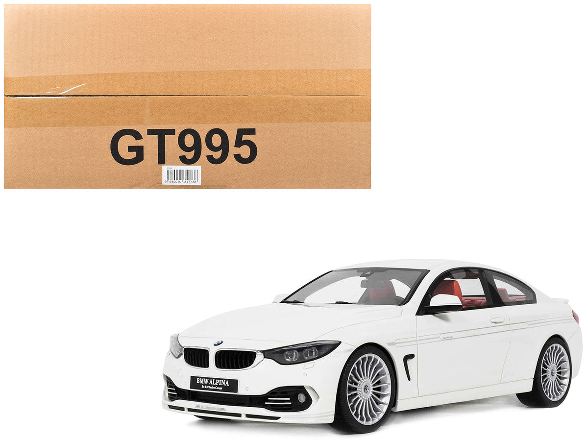 2014 BMW Alpina B4 Bi-Turbo White 1/18 Model Car by GT Spirit-0