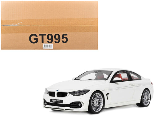 2014 BMW Alpina B4 Bi-Turbo White 1/18 Model Car by GT Spirit-0