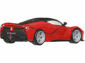 Ferrari LaFerrari Red with Black Top "Euro Speed" Series Diecast Model Car by Hot Wheels-0
