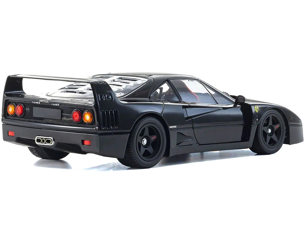 Ferrari F40 Black 1/18 Diecast Model Car by Kyosho-1