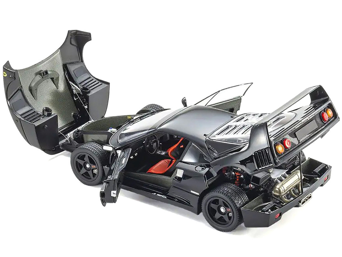 Ferrari F40 Black 1/18 Diecast Model Car by Kyosho-2
