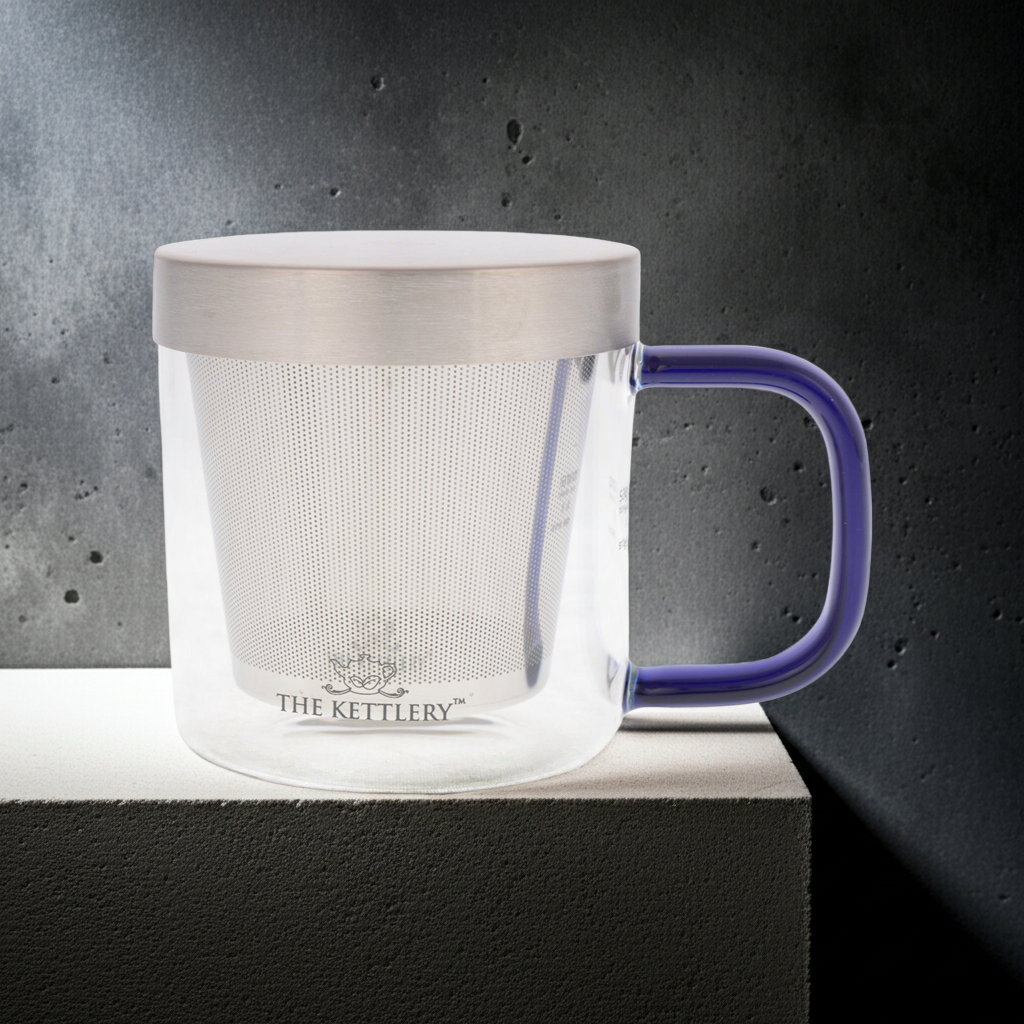 Milano Glass Tea Cup with Infuser