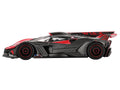 Bugatti Bolide Red and Carbon Fiber Limited Edition 1/64 Diecast Model Car by Mini GT-0