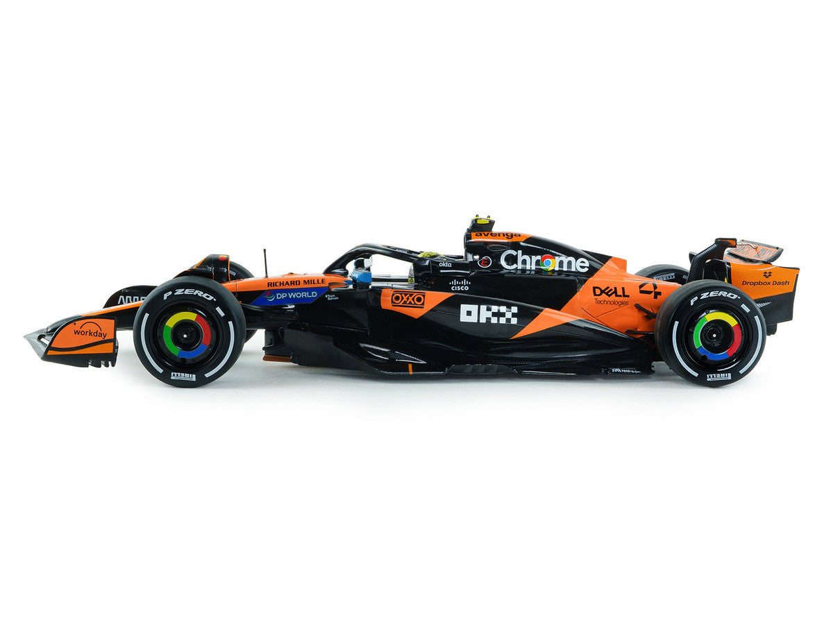 McLaren MCL39 #4 Lando Norris "OKX" Winner Formula One F1 "Australian GP" (2025) "Competition" Series 1/18 Diecast Model Car by Solido-0