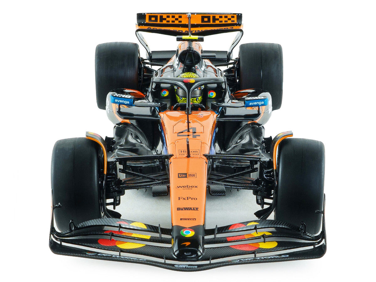 McLaren MCL39 #4 Lando Norris "OKX" Winner Formula One F1 "Australian GP" (2025) "Competition" Series 1/18 Diecast Model Car by Solido-3