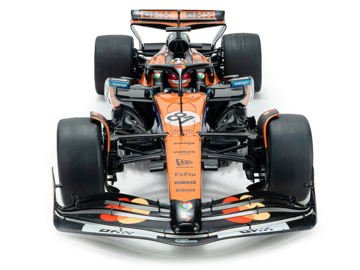 McLaren MCL39 #81 Oscar Piastri "OKX" 3rd Place Formula One F1 "Monaco GP" (2025) "Competition" Series 1/18 Diecast Model Car by Solido-3