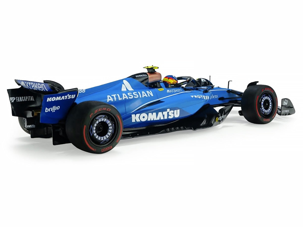 Williams FW47 #55 Carlos Sainz "Atlassian" Formula One F1 "Australian GP" (2025) "Competition" Series 1/18 Diecast Model Car by Solido-1