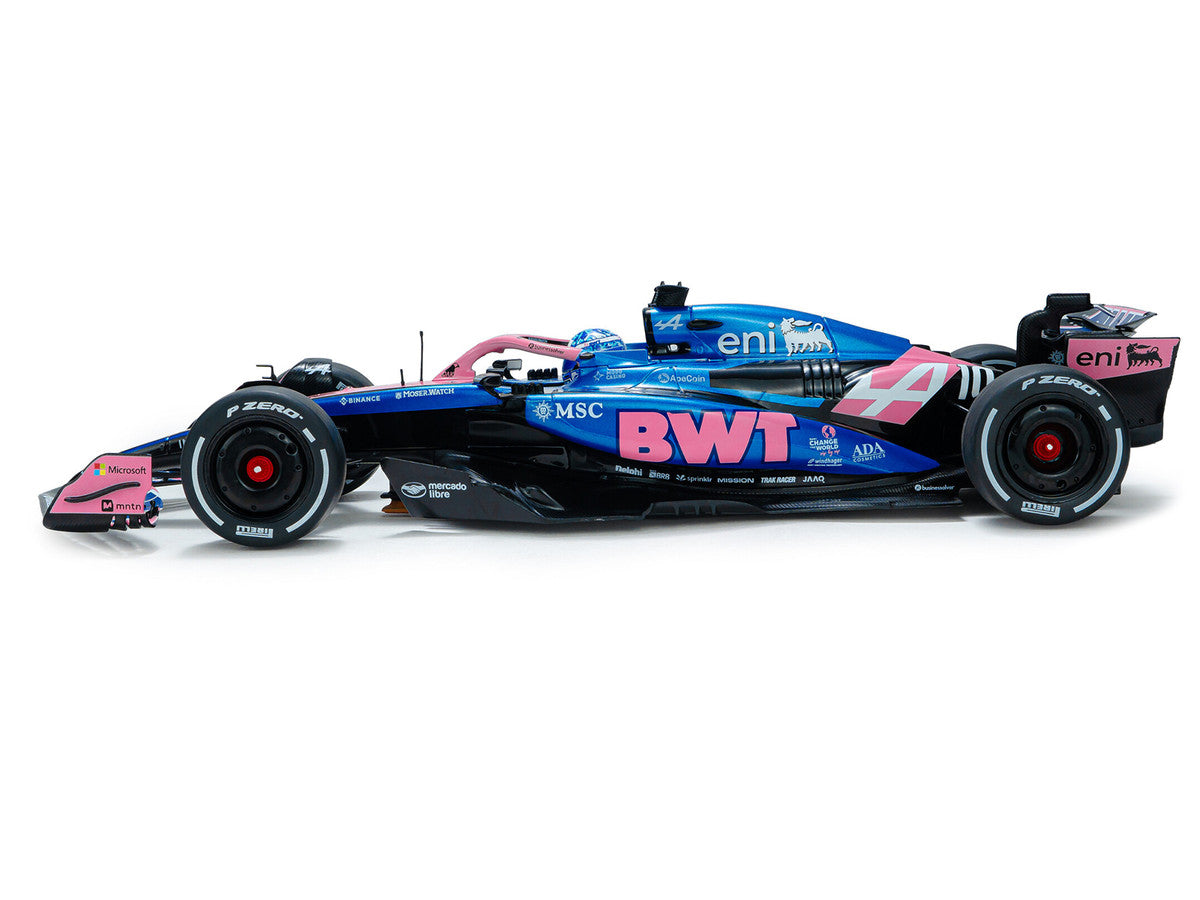 Alpine A525 #10 Pierre Gasly "BWT" Formula One F1 "Bahrain GP" (2025) "Competition" Series 1/18 Diecast Model Car by Solido-0