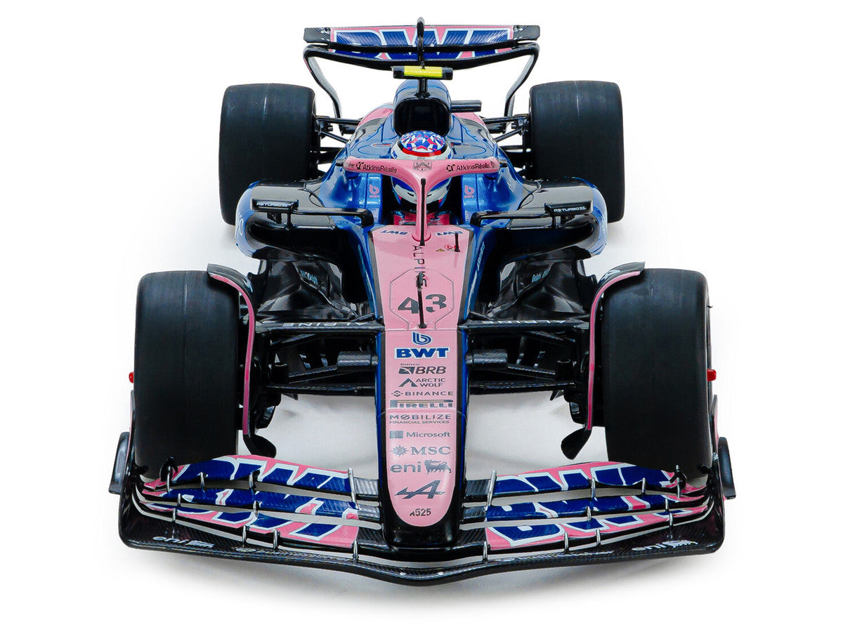 Alpine A525 #43 Franco Colapinto "BWT" Formula One F1 "Canadian GP" (2025) "Competition" Series 1/18 Diecast Model Car by Solido