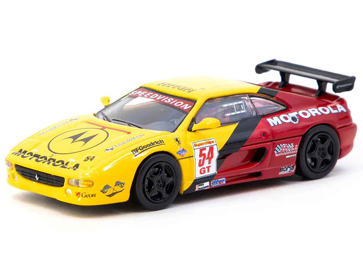 Ferrari F355 Challenge #54 Matt Drendel "World Challenge Series" (2000) "Hobby64" Series 1/64 Diecast Model Car by Tarmac Works-1