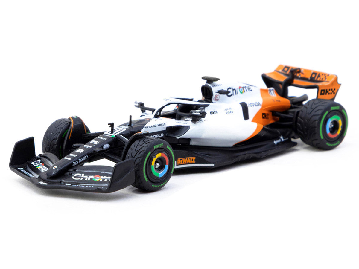 McLaren MCL60 #81 Oscar Piastri Formula One F1 "Monaco GP" (2023) "Global64" Series 1/64 Diecast Model by Tarmac Works-2