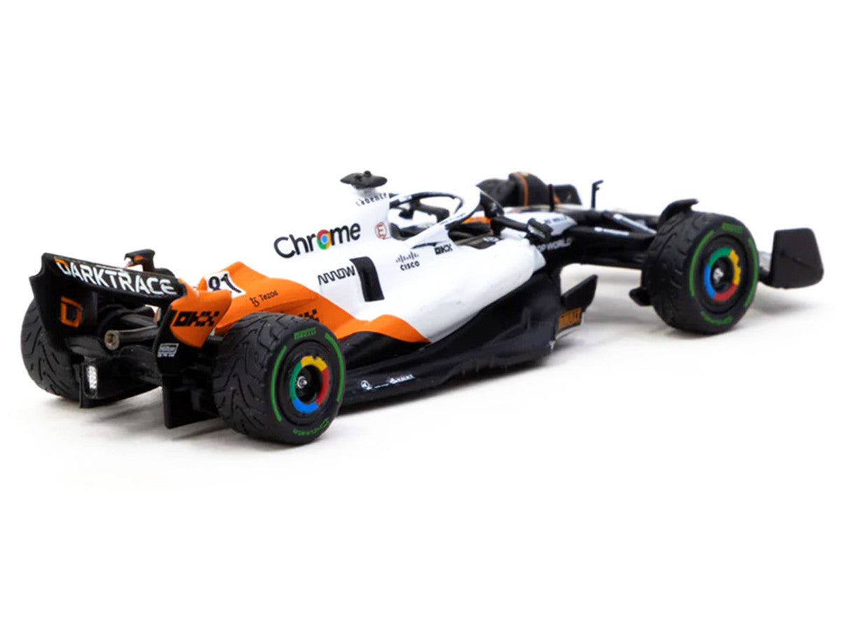 McLaren MCL60 #81 Oscar Piastri Formula One F1 "Monaco GP" (2023) "Global64" Series 1/64 Diecast Model by Tarmac Works-0