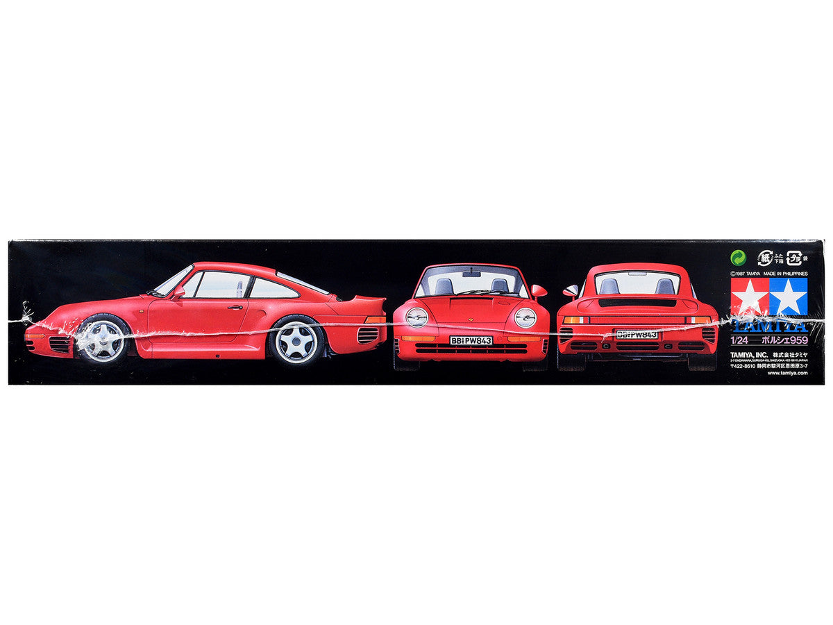 Model Kit Porsche 959 1/24 Scale Model by Tamiya-2