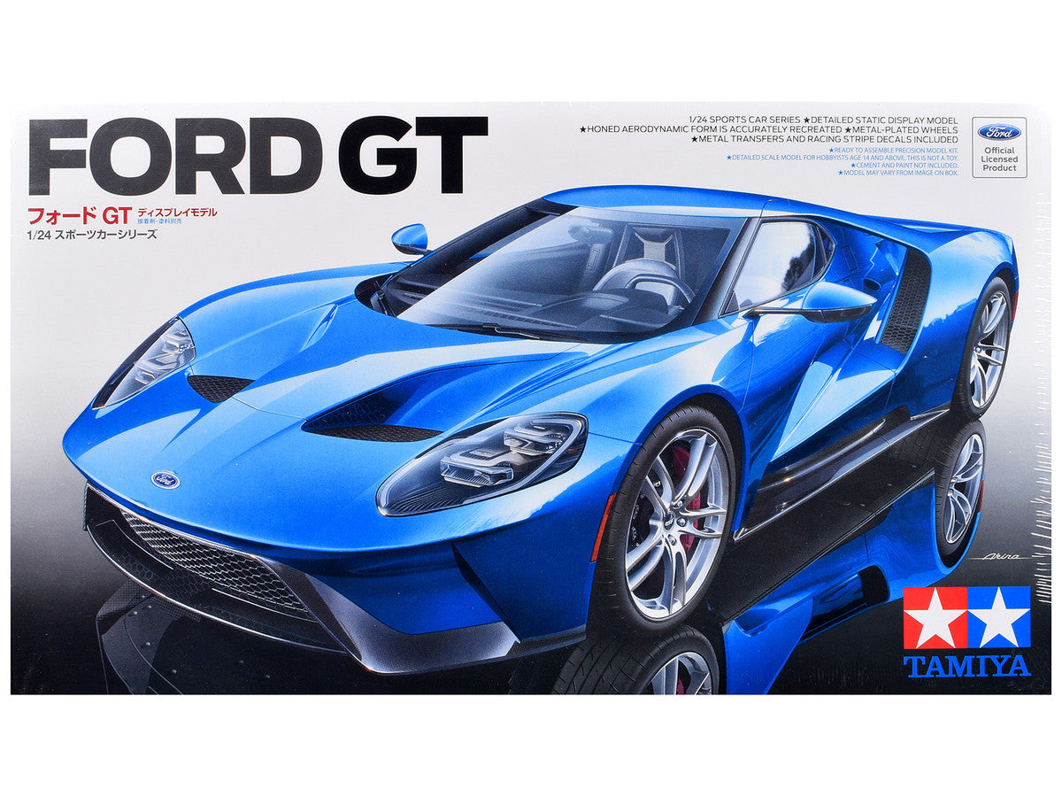 Model Kit Ford GT 1/24 Scale Model by Tamiya-4