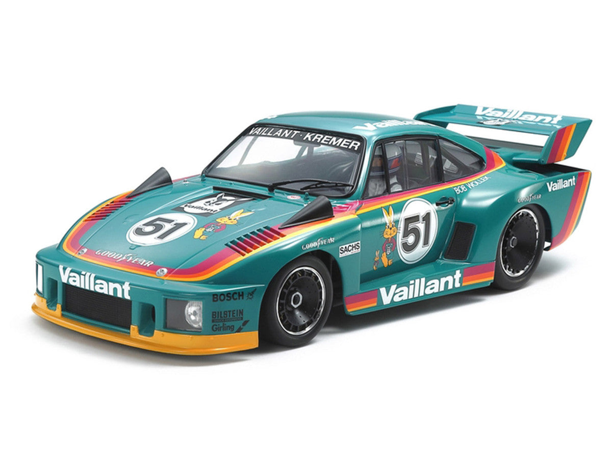 Model Kit Porsche 935 "Vaillant-Kremer" 1/24 Scale Model by Tamiya-1