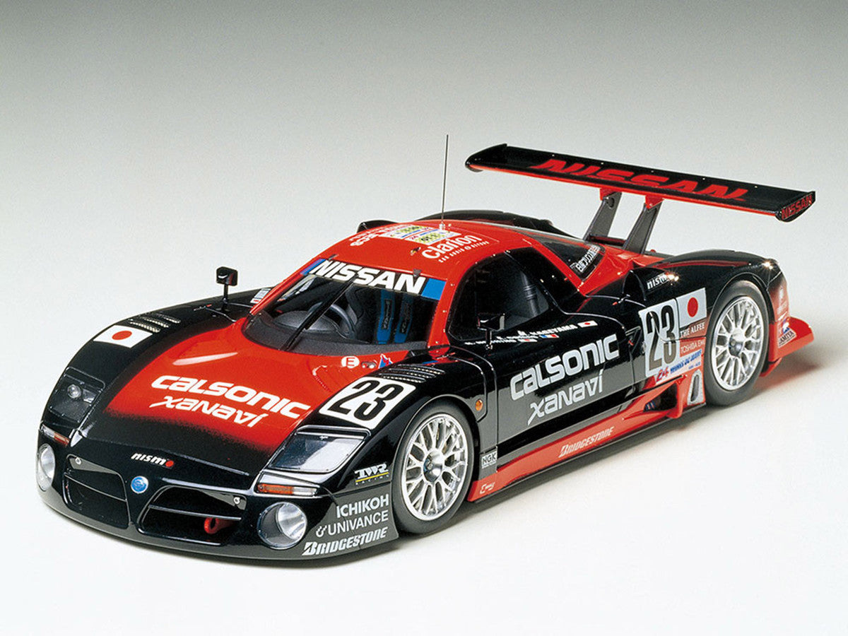 Model Kit Nissan R390 GT1 "24 Hours of Le Mans" (1997) 1/24 Scale Model by Tamiya-1
