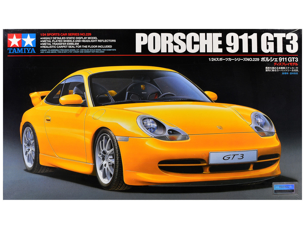 Model Kit Porsche 911 GT3 1/24 Scale Model by Tamiya-0