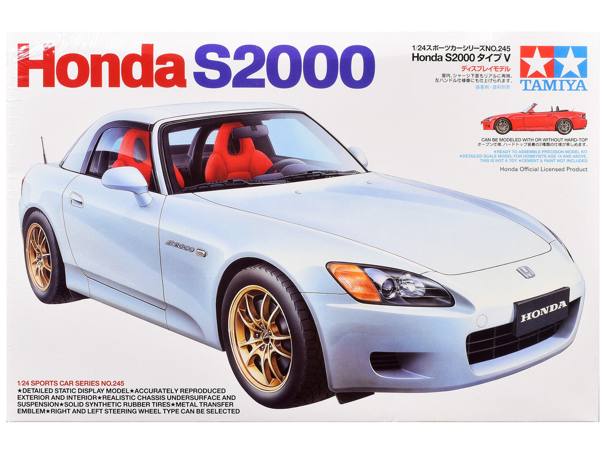 Model Kit Honda S2000 1/24 Scale Model by Tamiya-0