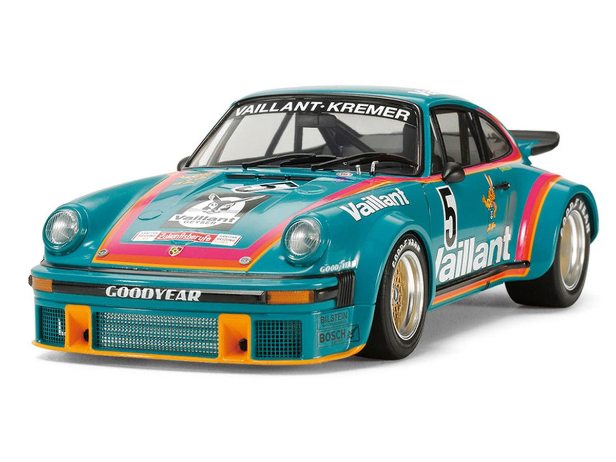 Model Kit Porsche 934 Turbo RSR "Vaillant-Kremer" 1/24 Scale Model by Tamiya-1