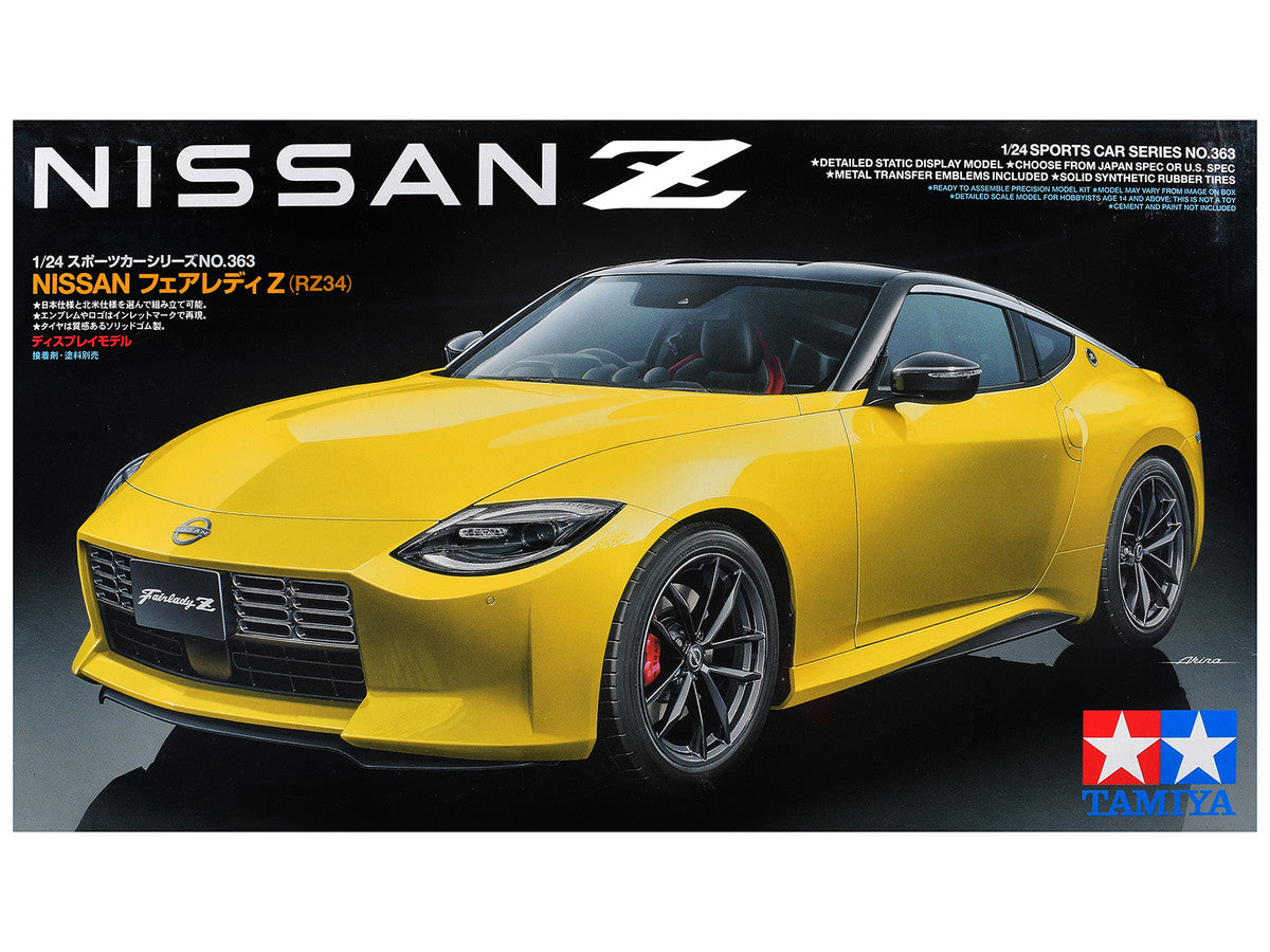 Model Kit Nissan Fairlady Z (RZ34) 1/24 Scale Model by Tamiya-0