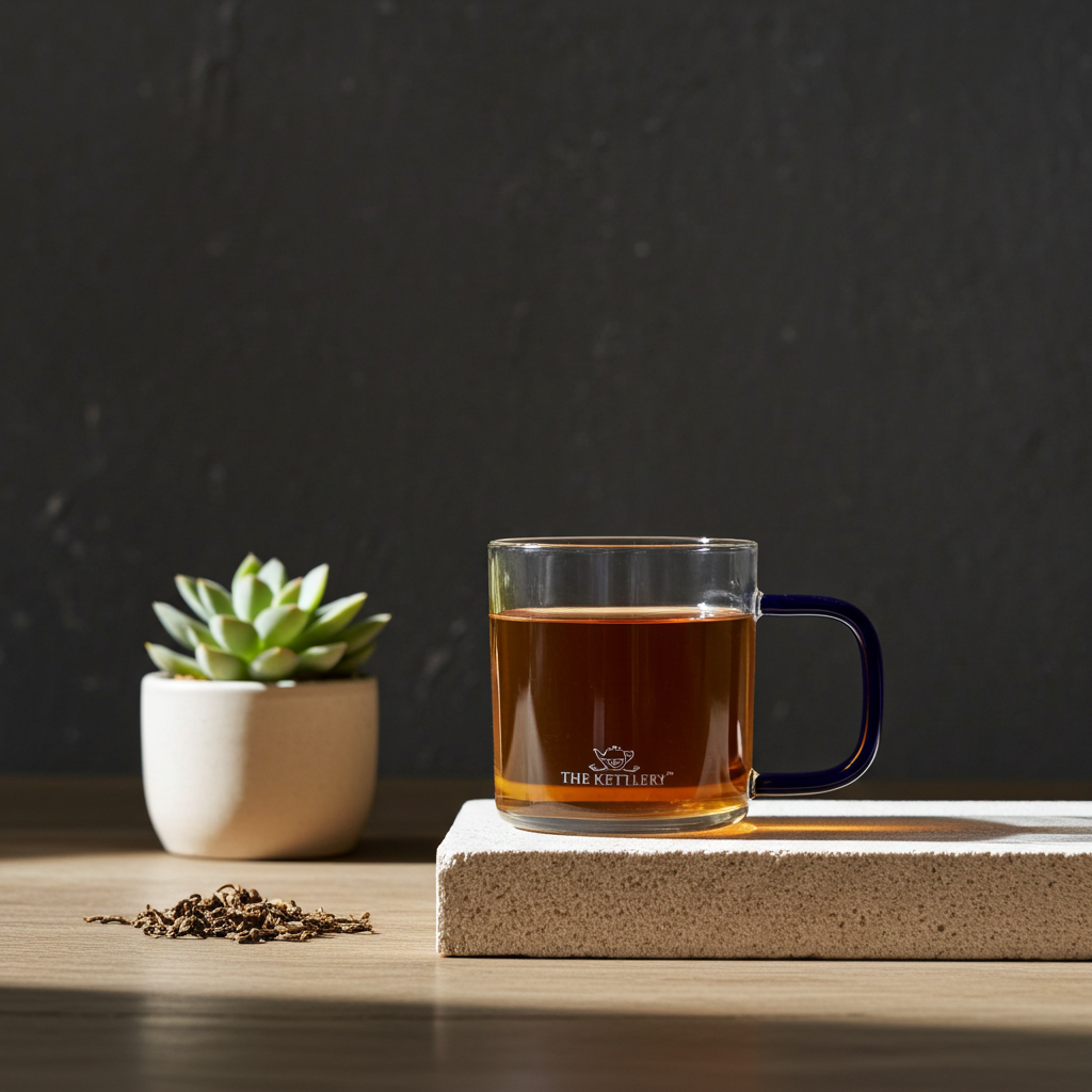 Milano Glass Tea Cup with Infuser