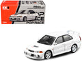 Mitsubishi Lancer Evolution IV RHD (Right Hand Drive) White "Indonesia Diecast Expo 2024 Exclusive" 1/64 Diecast Model Car by Pop Race-0